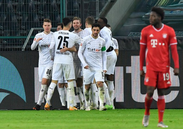 Borusia Munchengladbach furnizează surpriza weekendului învingând-o pe Bayer Munchen