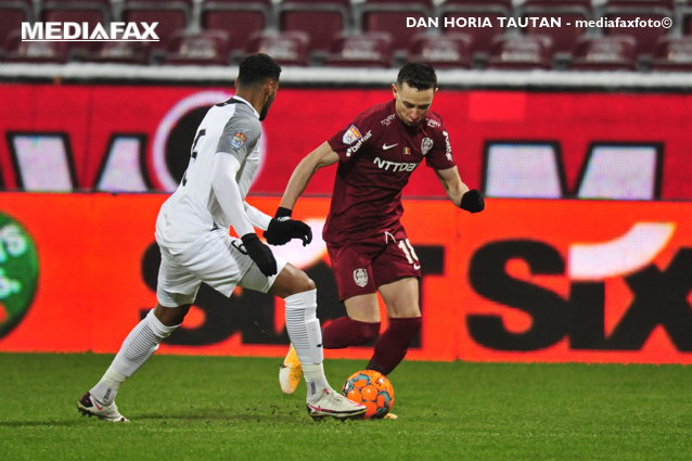 Campioana CFR e pe locul doi în Liga 1, după victoria împotriva Academicii Clinceni