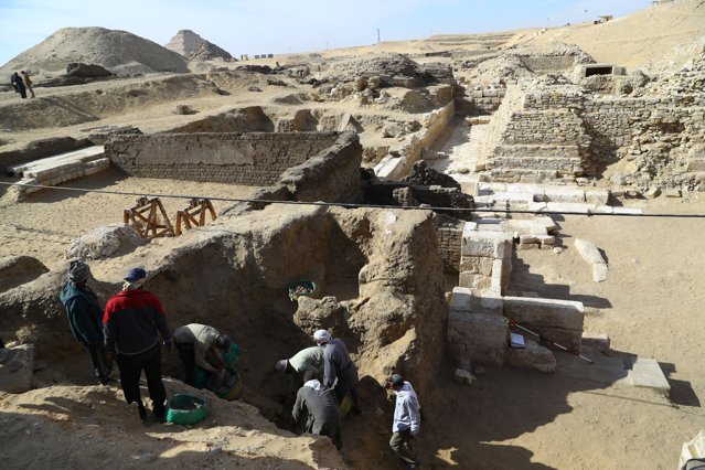 VIDEO Descoperiri majore, care „vor rescrie istoria”, la situl arheologic Saqqara din Egipt