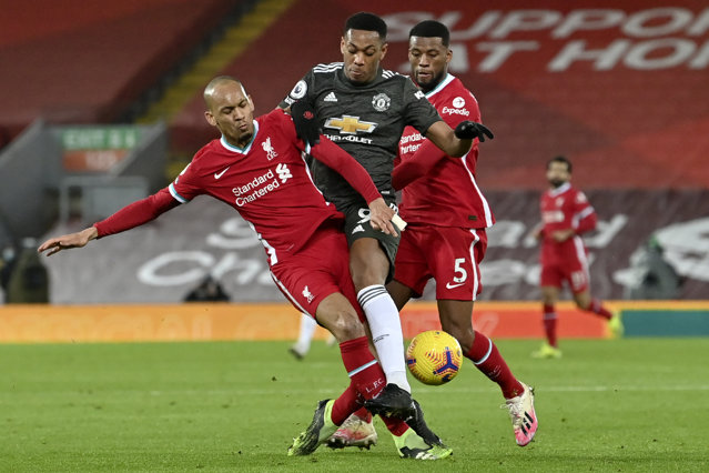 Manchester United a rămas în fruntea Premier League după remiza fără goluri de pe Anfield