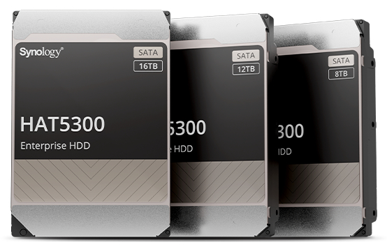 Synology intra pe piata de HDD-uri, lansand propriile model Synology HAT5300