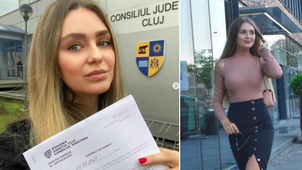 Fostă Miss și proprietară a unei firme de hostesse, numită de PNL în Consiliul de Administrație al unui spital din Cluj