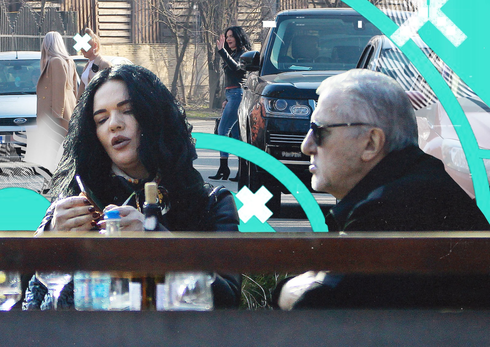 Ilie Năstase & soția au sărbătorit ultima împăcare cu șpriț și anturaj feminin