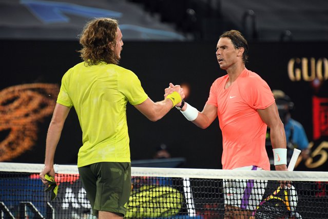 Meciul anului la Australian Open. Tsitsipas revine de la 2-0 în faţa lui Nadal şi se califică în semifinale