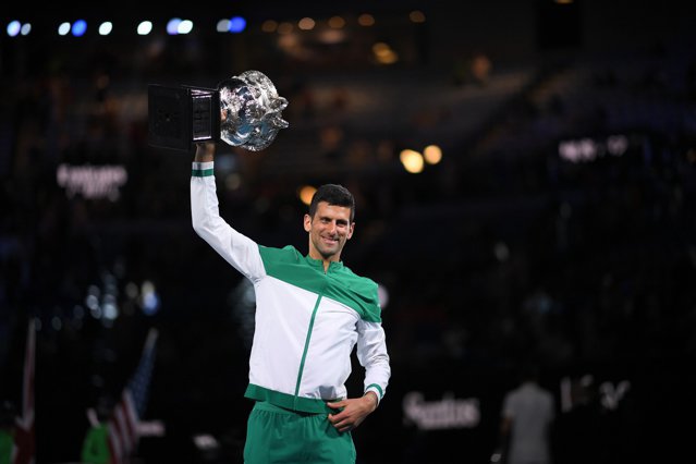 Novak Djokovic, invincibil la Australian Open. A câştigat trofeul pentru a noua oară