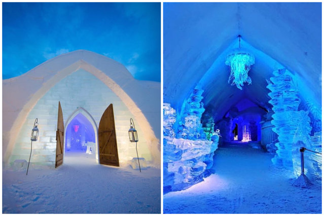 Sejur inedit la Hôtel de Glace, în Quebec