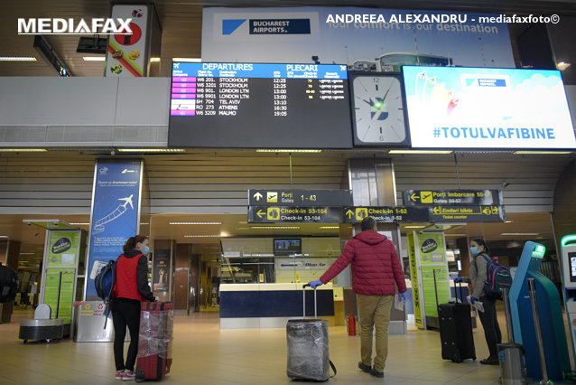 Traficul aerian de pasageri din Europa a ajuns anul trecut la cel mai scăzut nivel din 1995
