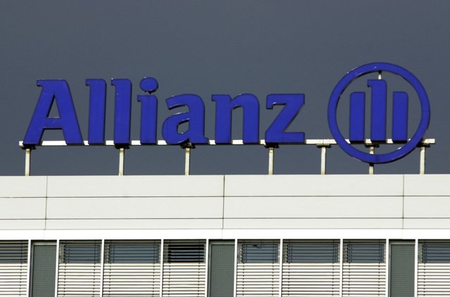 Veniturile grupului german Allianz, prezent şi pe piaţa din România, s-au redus anul trecut cu 1,3%