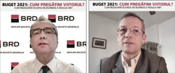 Videoconferinţa ZF BRD Buget 2021. Fundamentul solid pentru 2021 este sentimentul de încredere venit dinspre mediul de afaceri, care manifestă interes de investiţii pentru anul acesta