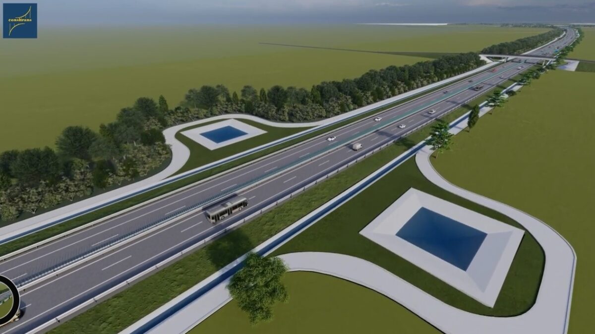 Autostrada A7 care leagă Moldova de București va avea pistă de biciclete şi staţii de încărcare pentru maşini electrice