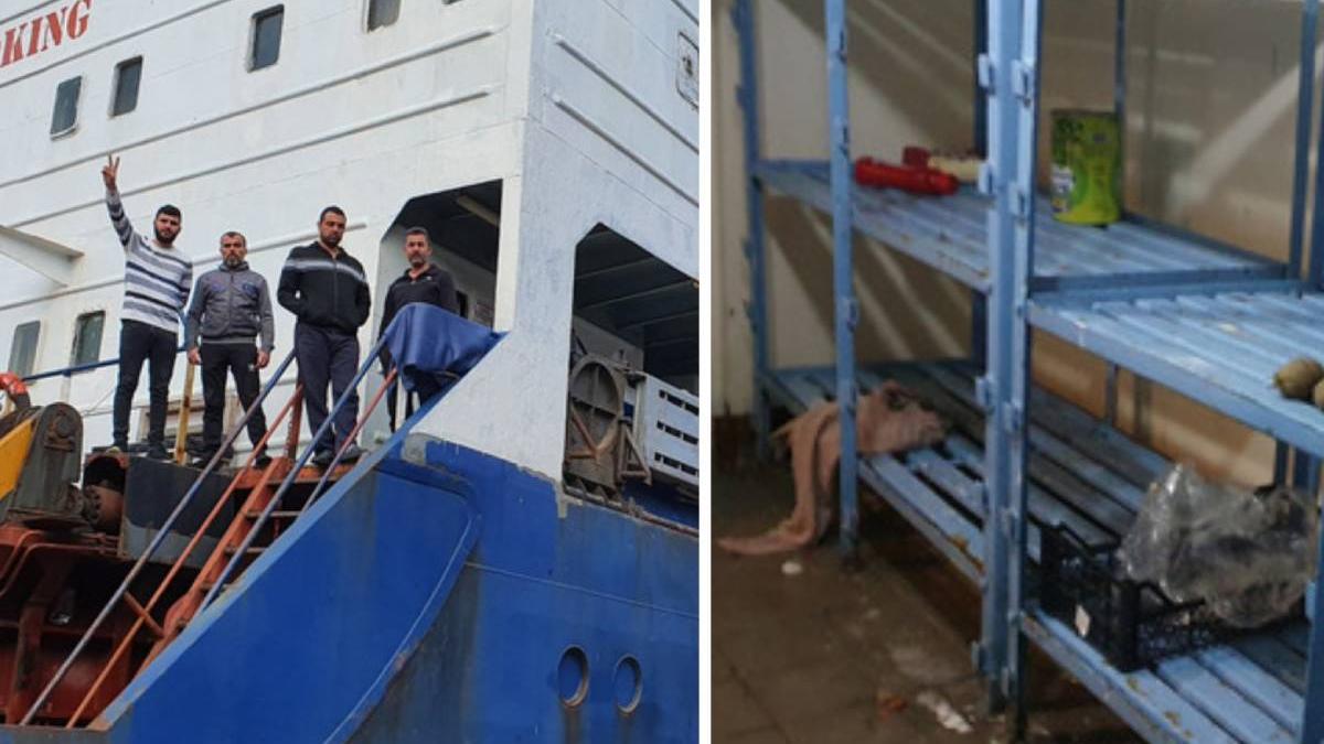 Marinarii abandonați în Portul Constanța au rămas fără provizii. Sunt neplătiți din luna noiembrie