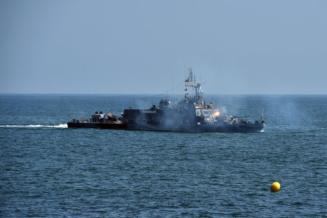 Sute de militari au participat la primul exerciţiu multinaţional din 2021 din Marea Neagră