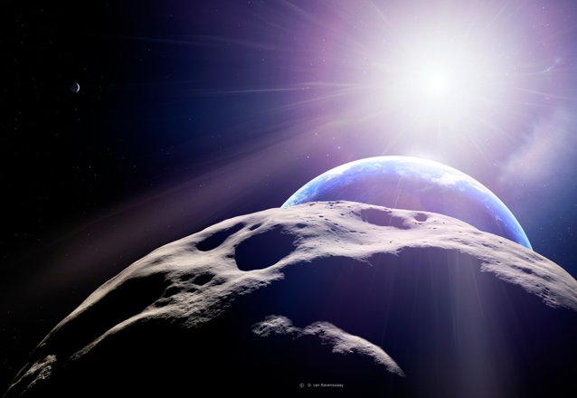 Cel mai mare asteroid din 2021 va trece astăzi pe lângă Pământ, la mai mult de două milioane de kilometri distanţă