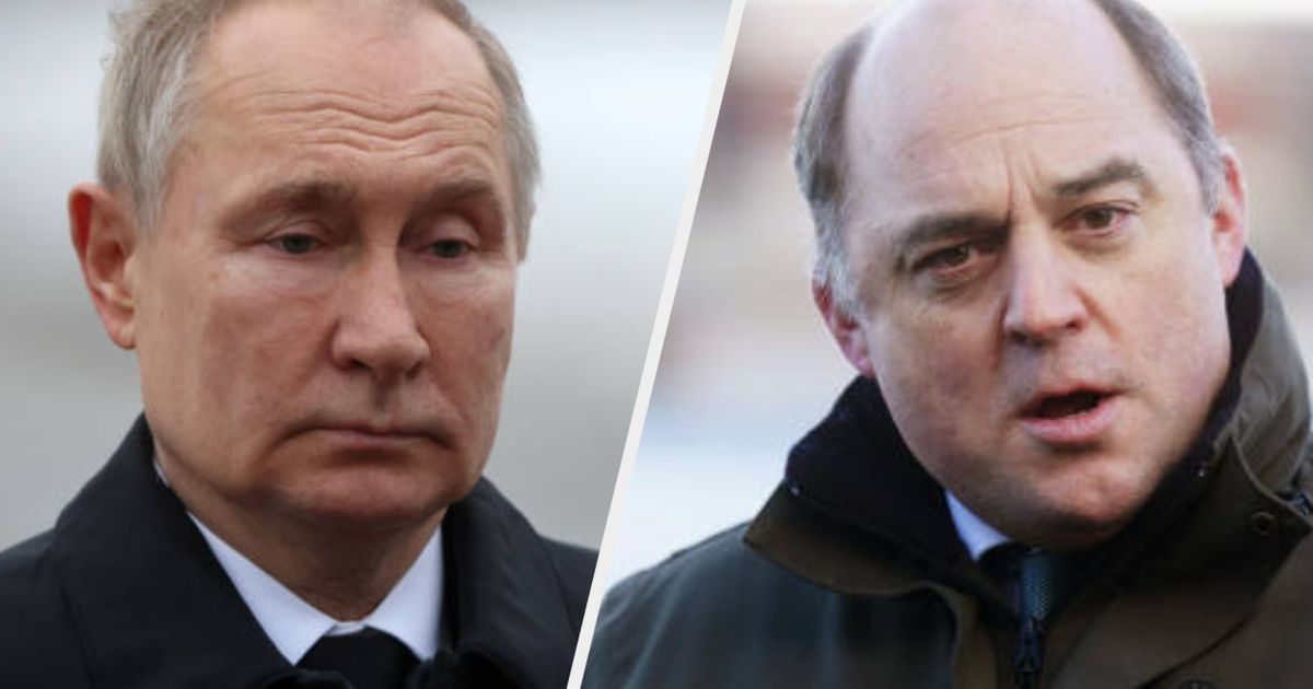 Ben Wallace îi spune lui Vladimir Putin că Regatul Unit „nu merge nicăieri” în sprijinul său pentru Ucraina