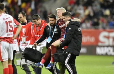 Rapid, un șoc! Petrila, OUT tot sezonul după derby-ul cu Dinamo