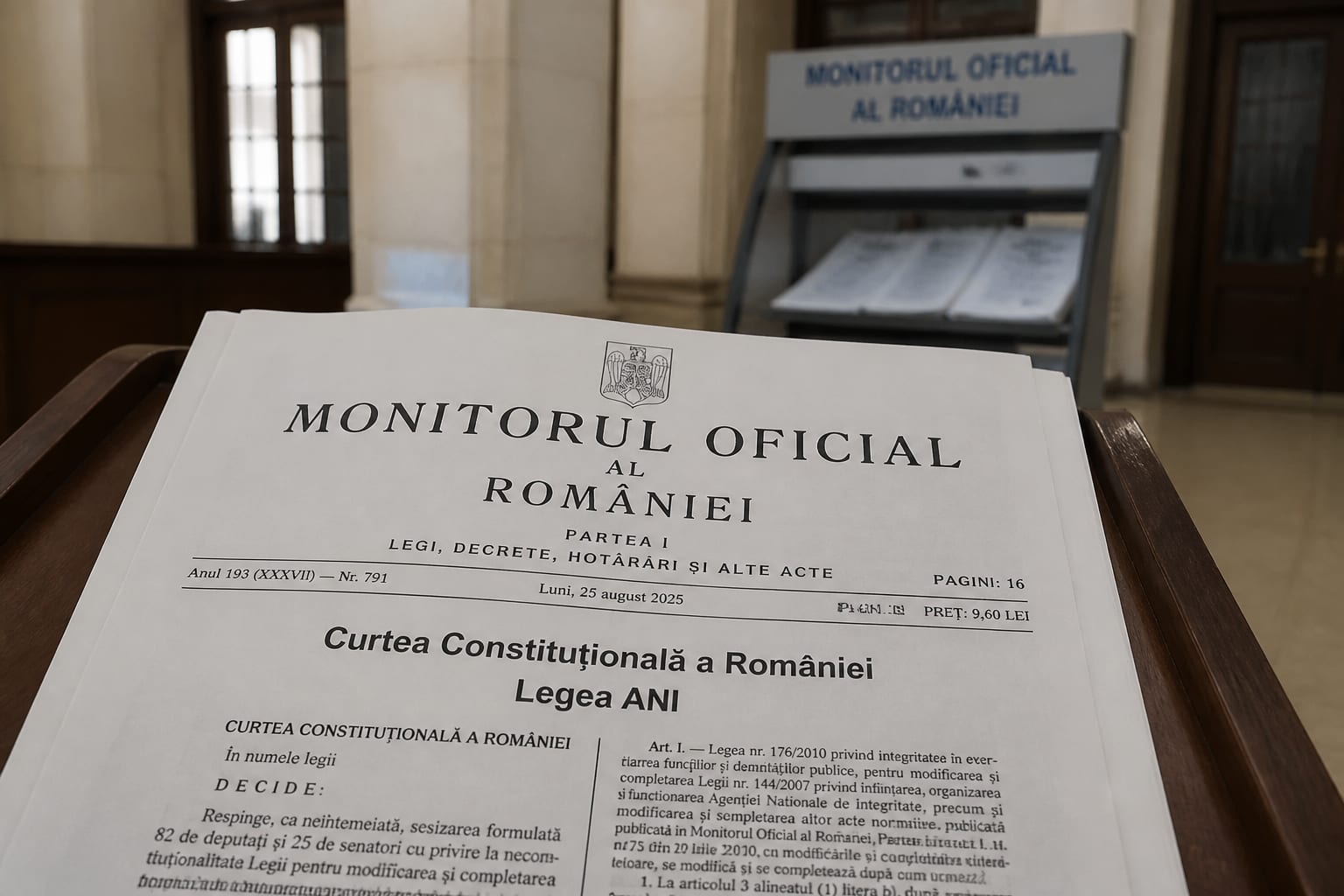 Curtea Constituțională a publicat motivarea care permite încetarea mandatelor aleșilor incompatibili chiar și pentru fapte mai vechi