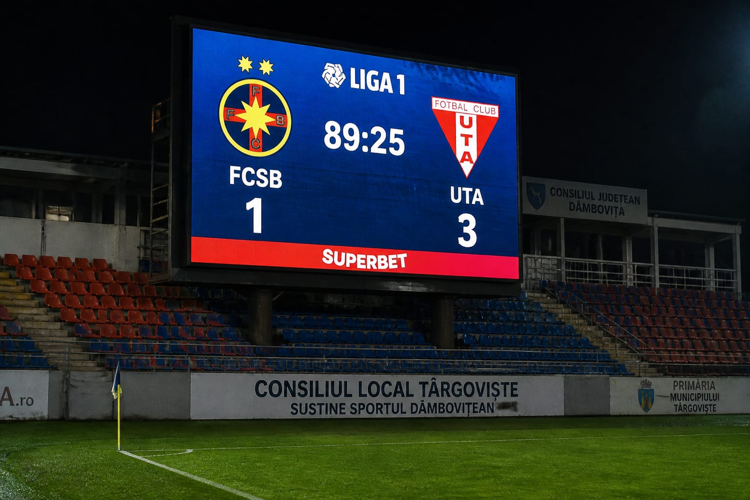 Gigi Becali ia în calcul plecarea de la FCSB după ce echipa a fost învinsă de UTA Arad