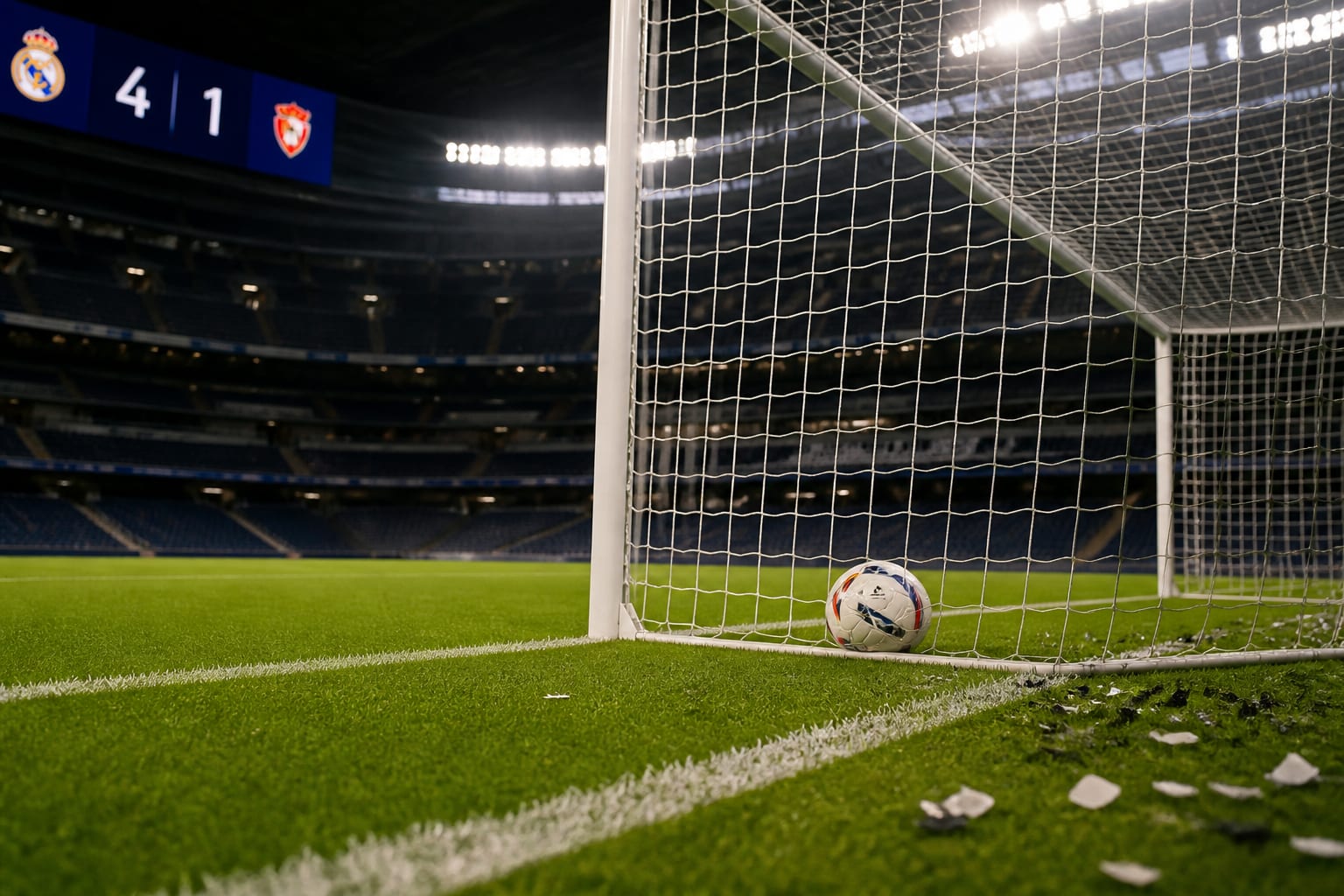 Kylian Mbappe a reușit un hat-trick în victoria obținută de Real Madrid cu Real Sociedad, la revenirea lui Jose Mourinho pe Bernabeu