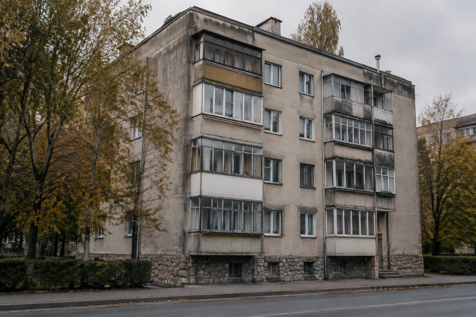 Bloc vechi din România